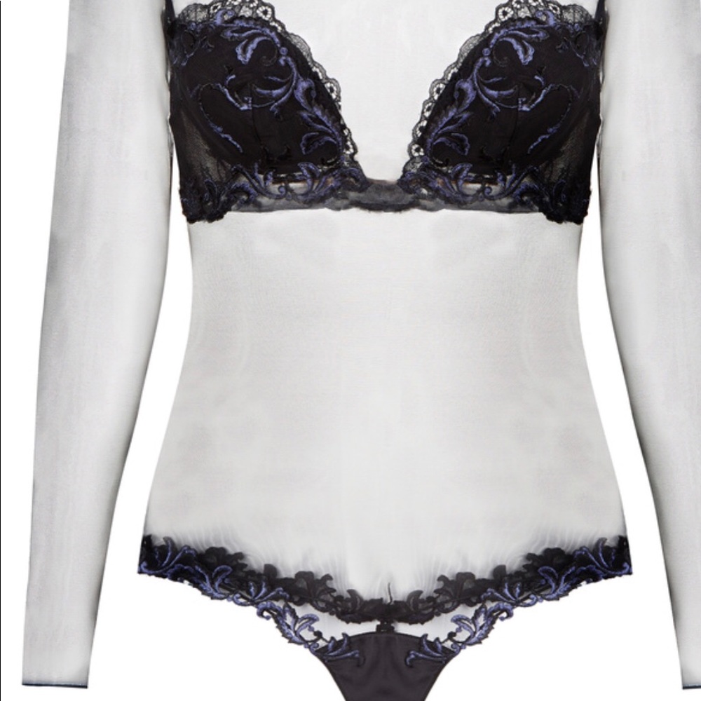 La Perla Black Secret Story bodysuit